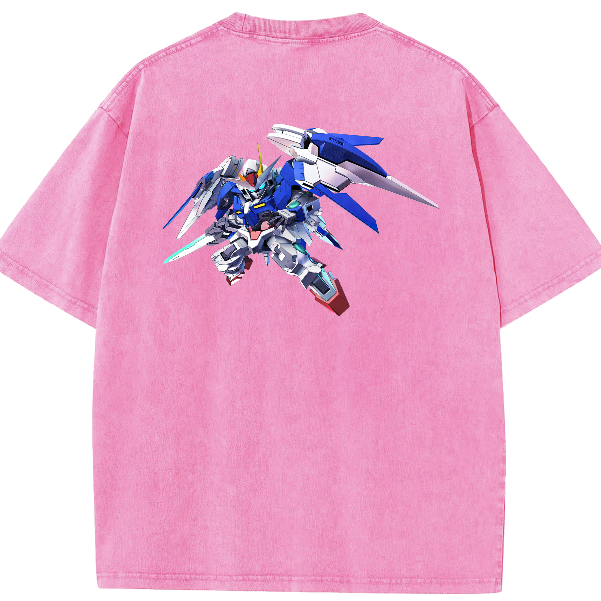 （画像用） 機動戦士ガンダム Mobile Suit Gundam 綿100% ヴィンテージ風 半袖Tシャツ（背面プリント）